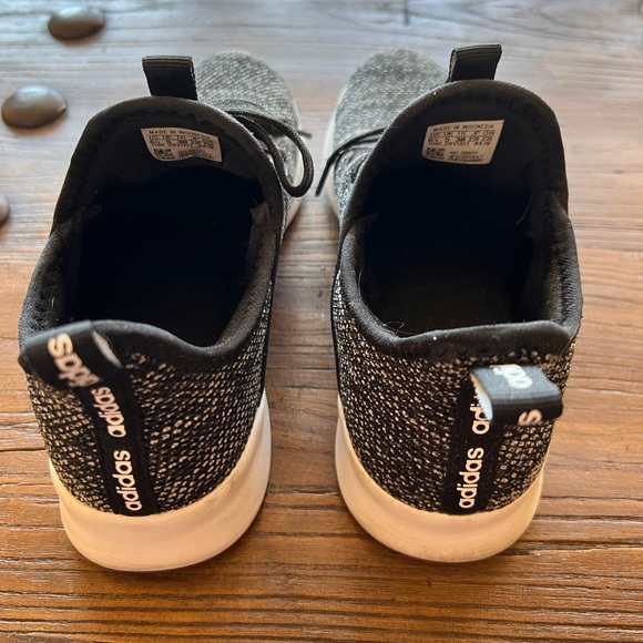 adidas Women's Cloudfoam Pure Running Shoe, black 6.5, DB0694 walking tennis - Picture 2 of 9